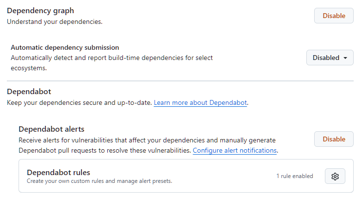Security Features