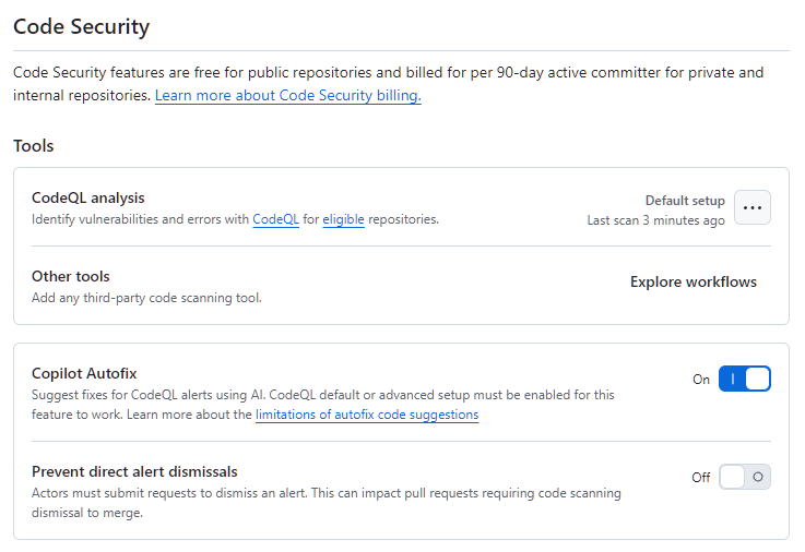 Security Features