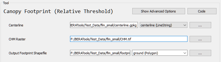 Canopy Footprint REL