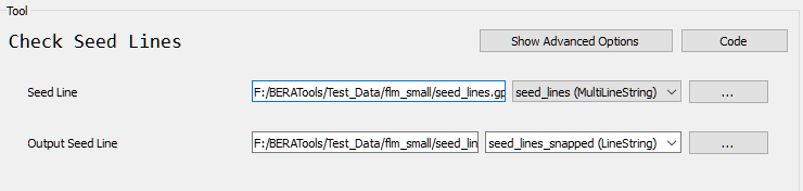 Check Seed Line